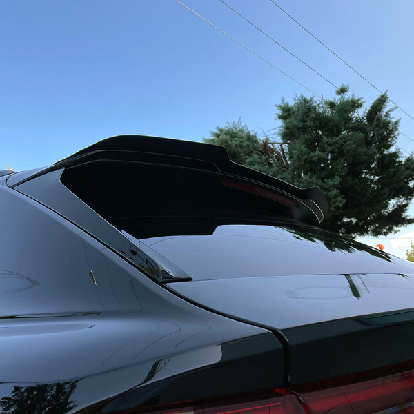 Rear Spoiler Gloss Black - AUDI RS Q8 MK1 2019-2023