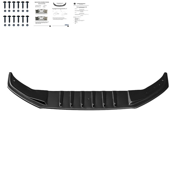 Front Splitter Gloss Black - VW VOLKSWAGEN Arteon R-line 2017+ with ABE TÜV