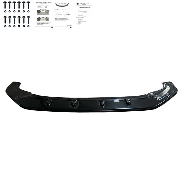 Front Splitter Gloss Black - VW VOLKSWAGEN Golf MK7.5 GTI 2017-2020 with ABE TÜV