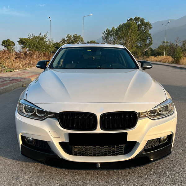 Front Flaps Gloss Black - BMW 3 Series F30 M-Pack 2012-2019 with ABE TÜV