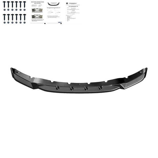Front Splitter Gloss Black - BMW X5 M F85 / X6 M F86 2014-2018 with ABE TÜV