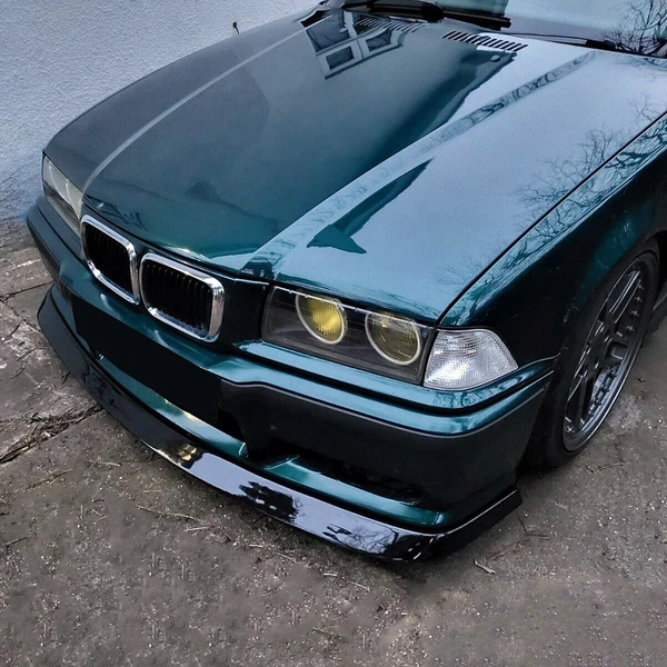 Front Splitter Gloss Black - BMW M3 Series E36 1990-2000 with ABE TÜV