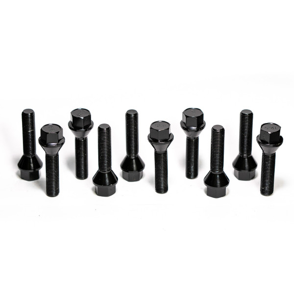 EST Wheel Bolts - Cone Seat - M12x1.5 x 38mm - Set of 10