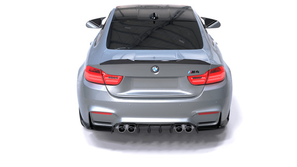 Trunk Spoiler Gloss Black for BMW M4 F82
