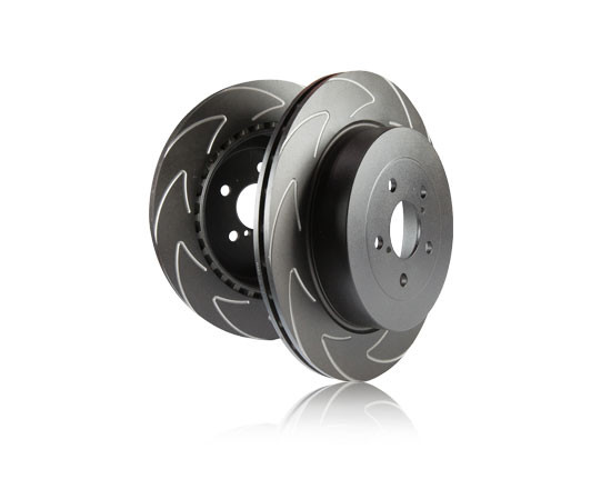 EBC Rear Slotted (Blade) Brake Rotors - Pair (300x12) | BSD1535