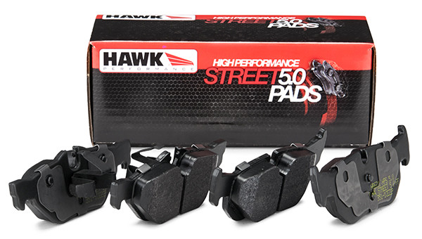 Street Brake Pads - HPS 5.0 - For vehicles with 2-piston rear calipers
