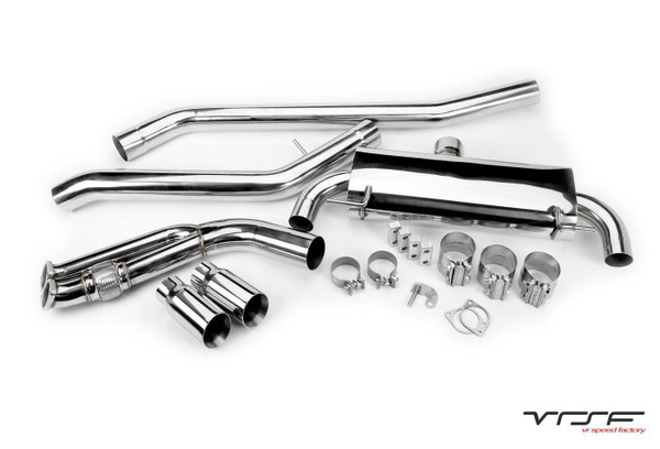 VRSF 3.5" N54 & N55 Street Catback Exhaust E90 & E92 07-13 BMW 335i/335is