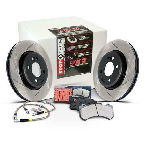 StopTech Sport Axle Pack Slotted Rotor; Rear | 977.33012R
