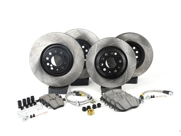 StopTech Sport Axle Pack Slotted Rotor; Rear | 977.34062R