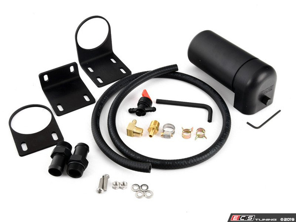 Universal ECS Tuning Baffled Oil Catch Can Kit (8oz)