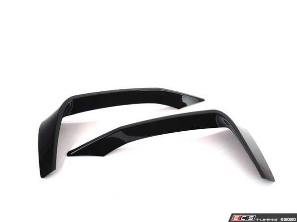 Audi B9 A4 S-Line / S4 Grille Accent Set - Gloss Black