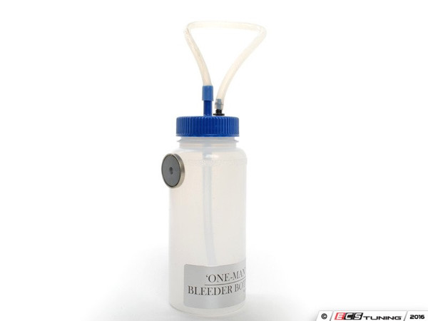 Turner Motorsport Brake Bleeder Bottle with Check Valve - Simple Bleed