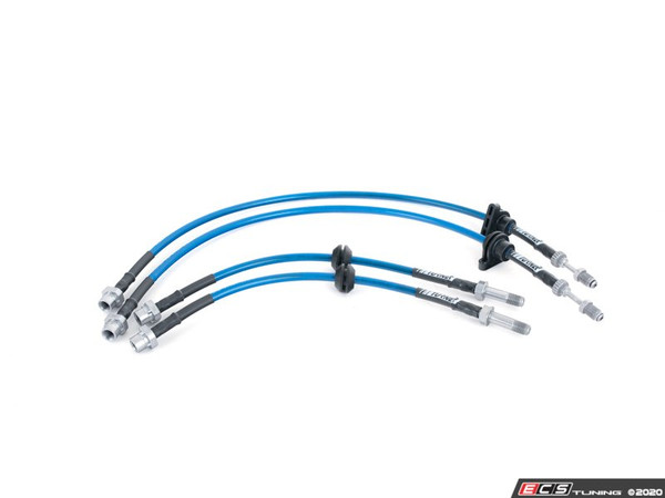 Turner Stainless Steel Brake Lines - Front & Rear Kit
