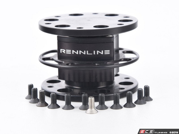 Steering Wheel Quick Disconnect - Black