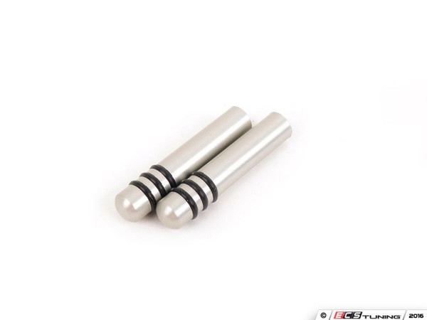 Aluminum Door Lock Pins Set - Silver