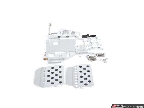 Adjustable Gas Pedal - Silver Pedal / Silver Extension