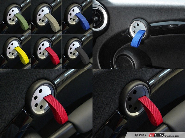 RS Style Door Pulls - Black / Red