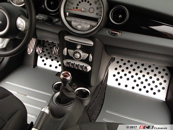 Track Mat MINI Passenger Side - Silver