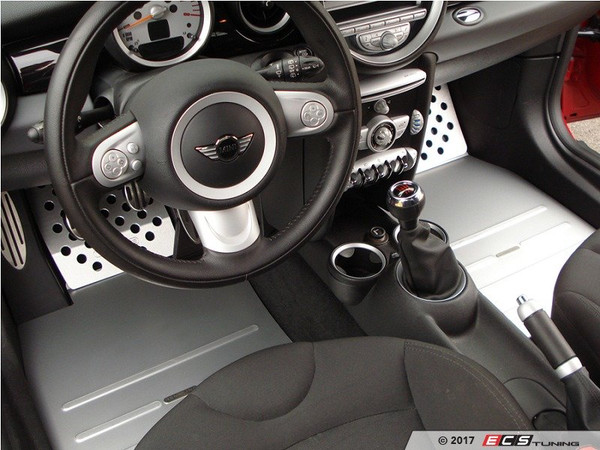 Track Mat MINI Drivers Side - Silver