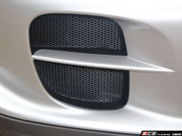 04-05 996 GT3 Radiator 3 Piece Protection Grill Screens - Silver
