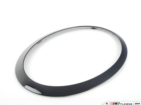 Headlight Trim Ring Jet Black - Right