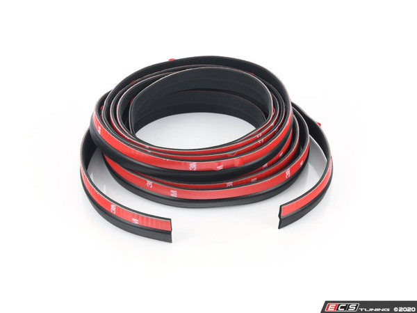 Car Window Edge Rubber Seal Strip Z-Shape Moulding Trim Weatherstrip Black 5M