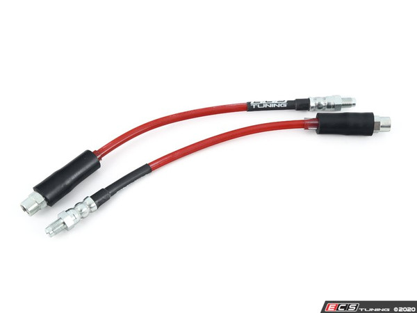 Exact-Fit Stainless Steel Brake Lines - Rear | ES4414073