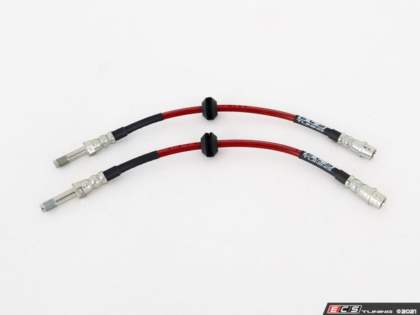 Exact-Fit Stainless Steel Brake Lines - Rear | ES4381791