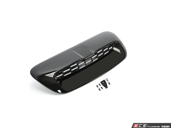 ECS Aggressive Hood Bonnet Air Intake Vent Scoop Cover - Gloss Black