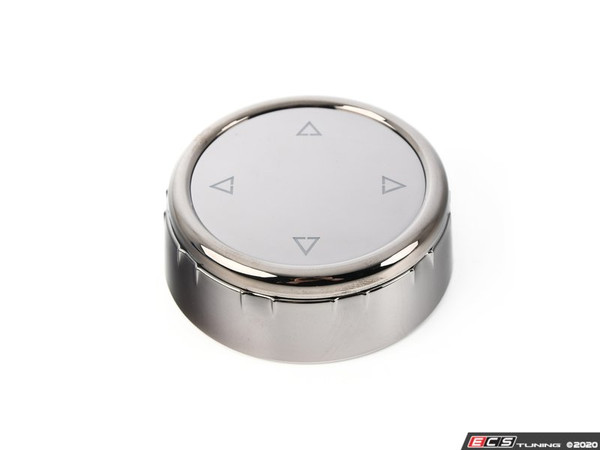 Upgraded IDrive Knob - Black Chrome - F Chassis