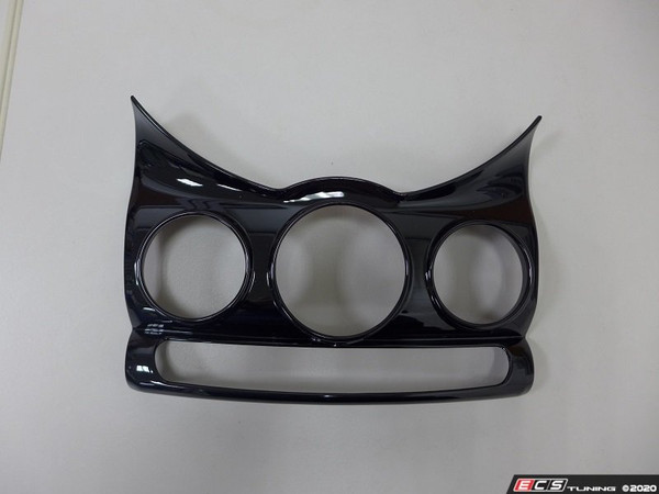 Center Console Cover Black Gloss