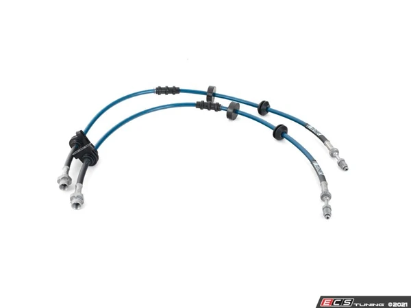 Turner Motorsport Stainless Steel Brake Lines - Front | ES4381900