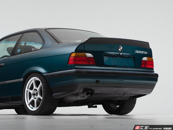 Turner High Kick Trunk Spoiler - E36 Coupe - Matte Black