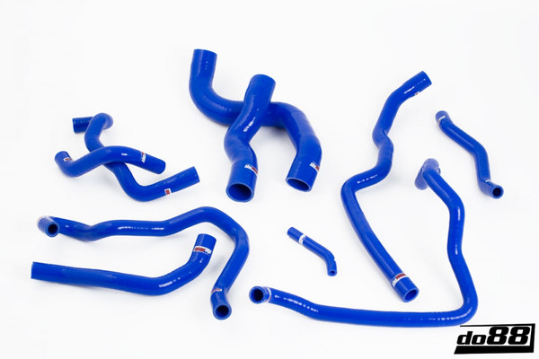 BMW M3 E90 E92 Coolant hoses Blue