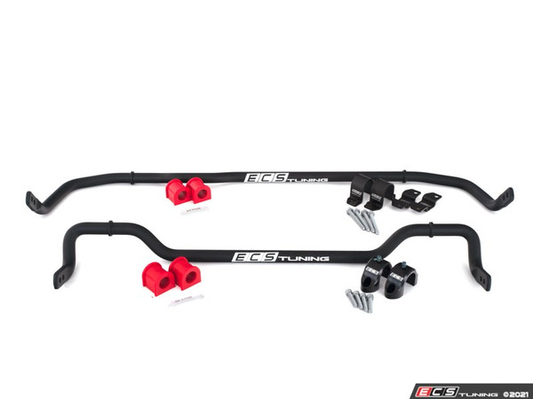 MQB FWD Adjustable Sway Bar Upgrade Kit - Front (25mm) & Rear (25mm)