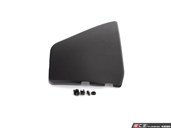 Audi B8/B8.5 A4 Left Side Engine Bay Cover - Matte Black