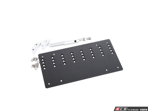 Billet Tow Hook Receiver License Plate Mount - US Style | ES3552429