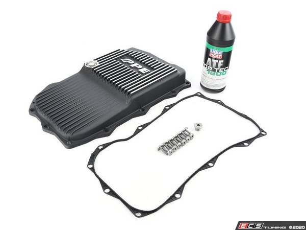 Automatic Transmission Service Kit w/ PPE Aluminum Pan - Brushed Finish