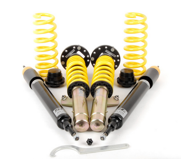 ST Coilovers XTA Height, Rebound Adjustable Coilovers w/Top Mounts - BMW 1Series E82 Coupe