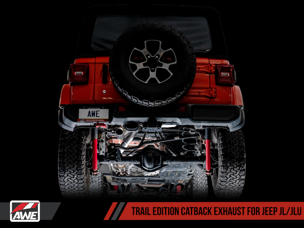 AWE Trail Edition Catback Exhaust for Jeep JL/JLU 3.6L