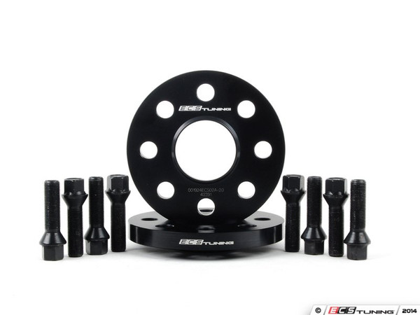 ECS 15mm Wheel Spacers & ECS Conical Seat Bolt Kit | ES2723082