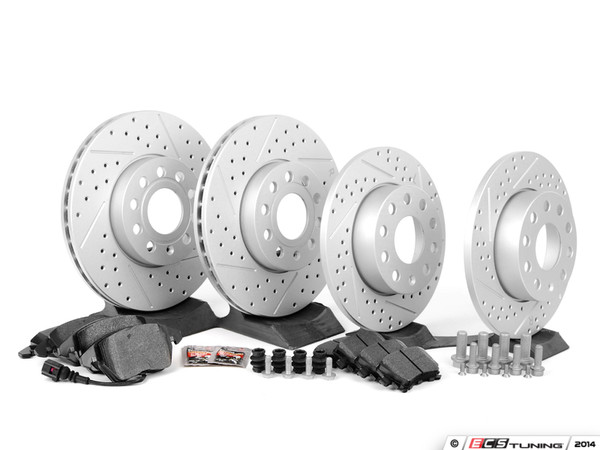 Performance Front & Rear Brake Service Kit (288x25/260x12) | ES2725348