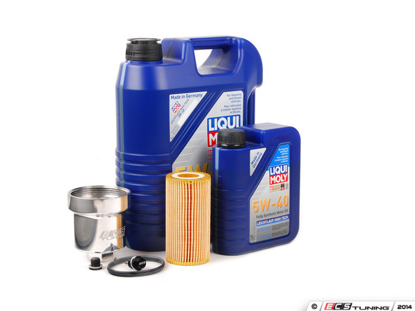 Oil Service Kit - With Magnetic Drain Plug & Polished Aluminum Oil Filter Housing | ES2784978