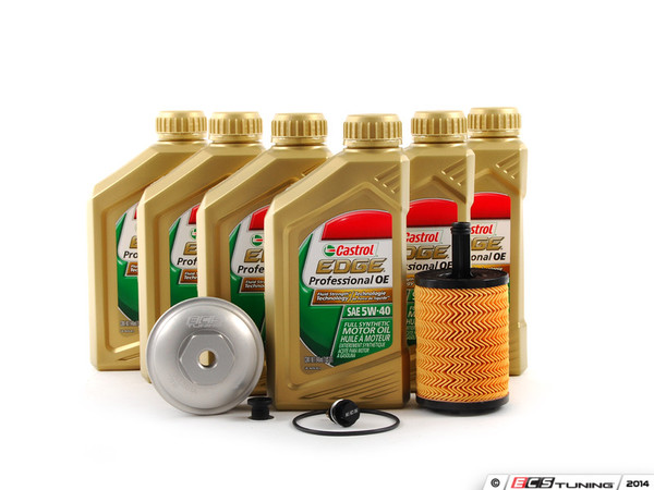 Genuine Oil Service Kit - With Magnetic Drain Plug & Silver Aluminum Oil Filter Housing | ES2804771