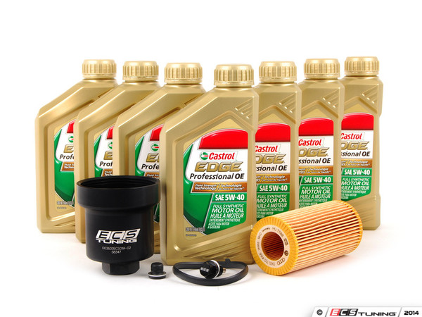 Genuine Oil Service Kit - With Magnetic Drain Plug & Black Aluminum Oil Filter Housing | ES2804831