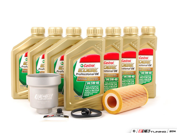 Genuine Oil Service Kit - With Magnetic Drain Plug & Silver Aluminum Oil Filter Housing | ES2804833