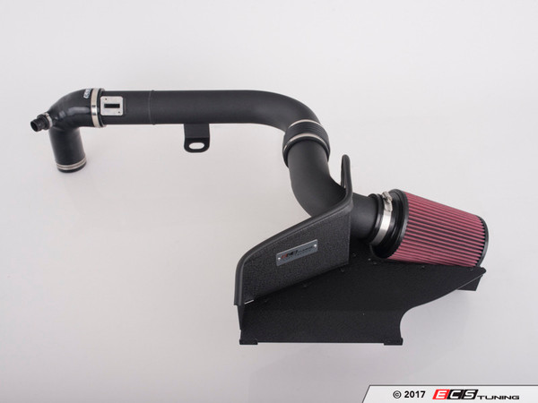 Luft-Technik Intake System - With Aluminum Heat Shield & Wrinkle Black Aluminum Tubes | ES3494042