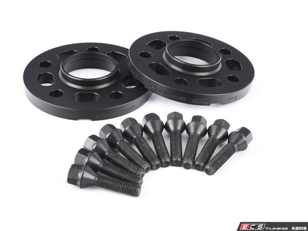 Turner Motorsport Black Wheel Spacer & Bolt Kit - 15mm | ES3557284