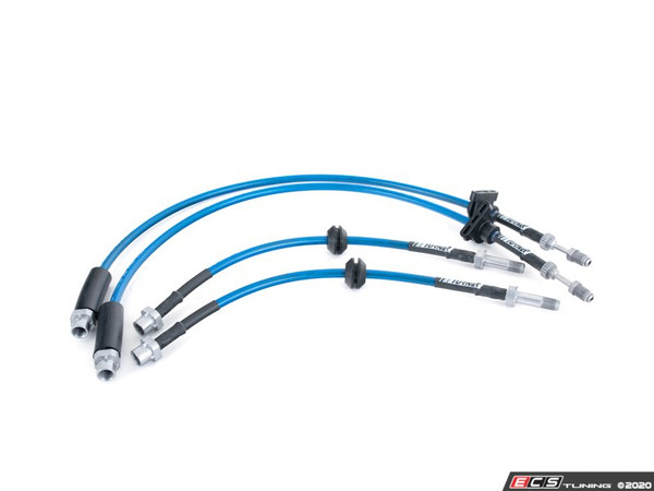 Turner Stainless Steel Brake Lines - Front & Rear Kit | ES4265709