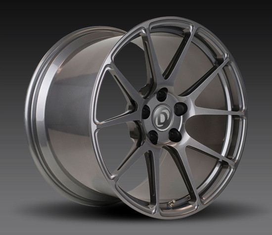 19 in Lightweight Forged Performance Wheel Set ? Satin Gunmetal with Dinan Center Cap